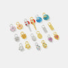 Wholesale S925 Sterling Silver Micro Inlaid Zircon Earrings Pendant Unisex Fashion Accessories