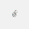 Wholesale S925 Sterling Silver Micro Inlaid Zircon Earrings Pendant Unisex Fashion Accessories