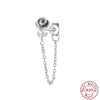 Wholesale S925 Sterling Silver Micro Inlaid Zircon Flower Moon Star Tassel Earrings With Vintage Design