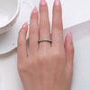 Wholesale S925 Sterling Silver Microinlaid Diamond Geometric Light Luxury Women's Ring