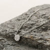 Wholesale S925 Sterling Silver Microinlaid Zircon Round Geometric Ear Line Bracelet Necklace Simple Jewelry With O Word Chain