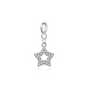Wholesale S925 Sterling Silver Microstar Pendant Jewelry With Microinlay Small Fresh Style