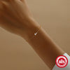 Wholesale S925 Sterling Silver Minimalist Pearl Diamond Women's Bracelet With Geometric Pattern And Real Gold Plating Electroplating