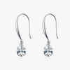 Wholesale S925 Sterling Silver Minimalist Water Drop Pendant Earrings With Electroplating For Women