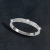 Wholesale S225 Sterling Silver Moissanite Star Fashion Geometric Diamond Set Bracelet
