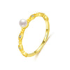 Wholesale S925 Sterling Silver Moonstone Ring With Geometric Pattern For Women Retro Style Electroplating Process