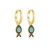 Wholesale S925 Sterling Silver Movable Fish Pendant Earrings For Women With Platinum Or 18K Gold Electroplating