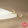 Wholesale S925 Sterling Silver Multi Layer Line Geometric Ear Bone Clip Earrings Without Ear Hole Electroplated