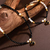 Wholesale S925 Sterling Silver Natural Black Agate Heartshaped Pendant Love Bracelet For Women