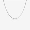 Wholesale S925 Sterling Silver Necklace And Bracelet With Geometric Styling Flat Snake Bone Chain Electroplated Fashion And Minimalist Design Unisex