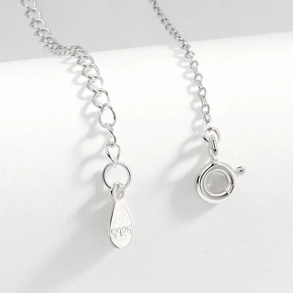 Wholesale S925 Sterling Silver Necklace With Geometric Bicycle Pendant And Austrian Crystal For Women