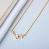 Wholesale S925 Sterling Silver Necklace With Star Beads Electroplated For Women