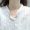 Wholesale S925 Sterling Silver Necklace With Star Beads Electroplated For Women