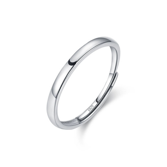 Wholesale S925 Sterling Silver Open Ring Women's Fashion All Match Sun Moon And Stars Design Electroplated