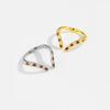 Wholesale S925 Sterling Silver Opening Adjustable Ring With Irregular Design And Electroplating For Women Fashion Ol Style Geometric