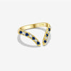 Wholesale S925 Sterling Silver Opening Adjustable Ring With Irregular Design And Electroplating For Women Fashion Ol Style Geometric