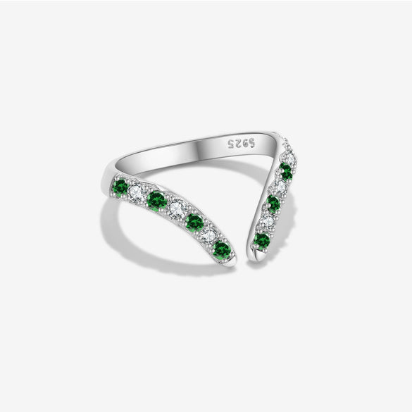 Wholesale S925 Sterling Silver Opening Adjustable Ring With Irregular Design And Electroplating For Women Fashion Ol Style Geometric