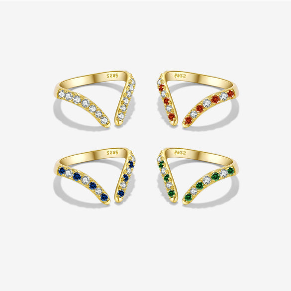 Wholesale S925 Sterling Silver Opening Adjustable Ring With Irregular Design And Electroplating For Women Fashion Ol Style Geometric