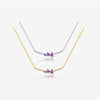 Wholesale S925 Sterling Silver Pear Shaped Women's Necklace With Electroplating Simple And Versatile Design Classic Elegant