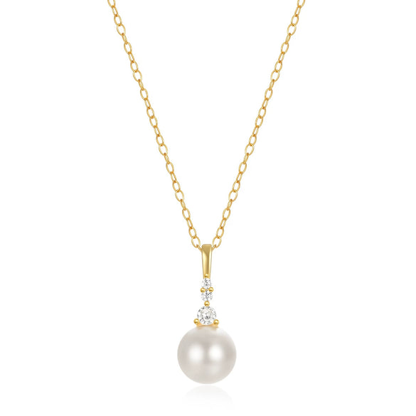 Wholesale S925 Sterling Silver Pearl Diamond Stacked Elegant Clavicle Chain With Geometric Pattern And Electroplating For Women