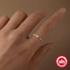 Wholesale S925 Sterling Silver Petal Turquoise Diamond Jewelry Set With Simple Style And Environmentally Friendly Electroplating For Women