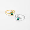 Wholesale S925 Sterling Silver Plain Crown Ring For Women Simple Geometric Electroplated Jewelry