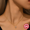 Wholesale S925 Sterling Silver Planet Moonstone Necklace And Earrings Set With Electroplating For Women And Unisex