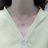 Wholesale S925 Sterling Silver Planet Necklace For Female With Electroplating