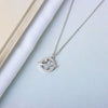 Wholesale S925 Sterling Silver Planet Necklace For Female With Electroplating