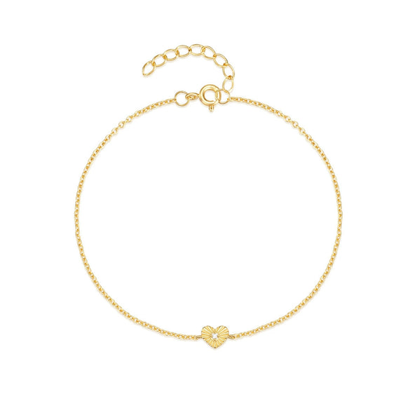 Wholesale S925 Sterling Silver Retro Love Bracelet For Women With Geometric Design And Real Gold Plated Electroplating