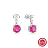 Wholesale S925 Sterling Silver Retro Luxury Geometric Water Drop Star Design Earrings 18K Gold Plated
