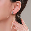 Wholesale S925 Sterling Silver Retro Personality Skull Cartoon Character Earrings