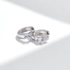 Wholesale S925 Sterling Silver Retro U Shaped Diamond Earrings For Women