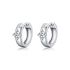 Wholesale S925 Sterling Silver Retro U Shaped Diamond Earrings For Women