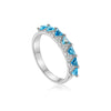 Wholesale S925 Sterling Silver Ring With Geometric Pattern Retro Design Electroplated With Platinum Or 18K Gold For Women And Unisex