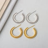 Wholesale S925 Sterling Silver Round Beads Fan Shaped Women's Earrings