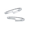 Wholesale S925 Sterling Silver Simple Design Line Ring For Women With Electroplating Process