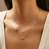 Wholesale S925 Sterling Silver Simple Geometric Diamond Women's Niche Chic Style Clavicle Chain Necklace
