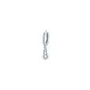 Wholesale S925 Sterling Silver Simple Light Luxury Niche Design Exquisite Trojan Horse Pin Pattern Pure Handmade Earrings For Women