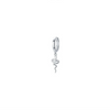 Wholesale S925 Sterling Silver Simple Light Luxury Niche Design Exquisite Trojan Horse Pin Pattern Pure Handmade Earrings For Women