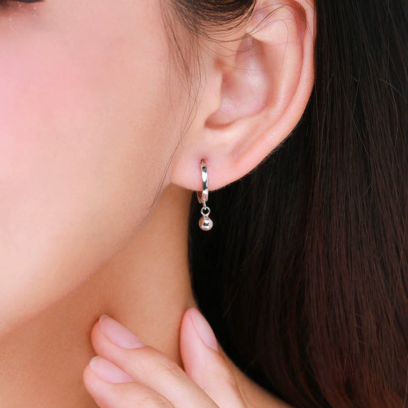 Wholesale S925 Sterling Silver Simple Light Luxury Niche Design Exquisite Trojan Horse Pin Pattern Pure Handmade Earrings For Women