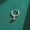 Wholesale S925 Sterling Silver Simple Light Luxury Niche Design Exquisite Trojan Horse Pin Pattern Pure Handmade Earrings For Women