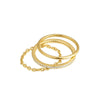 Wholesale S925 Sterling Silver Simple Plain Geometric Ring With Diamond Electroplated Real Gold Plated Women's Light Luxury Finger Ring