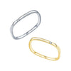 Wholesale S925 Sterling Silver Simple Small Square Ring With Geometric Pattern For Women Seiko Crafted