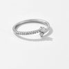 Wholesale S925 Sterling Silver Single Row Diamondencrusted Geometric Zircon Electroplated Ring For Women And Unisex