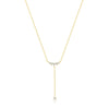 Wholesale S925 Sterling Silver Single Row Diamondencrusted Yshaped Ochain Clavicle Chain With Electroplating For Women Geometric Style