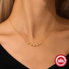 Wholesale S925 Sterling Silver Slidable Round Bead O Chain Necklace Bracelet With Electroplating For Women