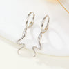 Wholesale S925 Sterling Silver Small Animal Snake Ear Ring With Inlaid Zircon And Unique Cold Wind Design For Women