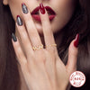 Wholesale S925 Sterling Silver Small Fresh Sweet Geometric Ring With Turquoise Color Electroplated For Women Mori Matching Tail Ring