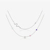 Wholesale S925 Sterling Silver Snake Clavicle Chain With Geometric Pattern And Electroplating In Fashion Style For Women